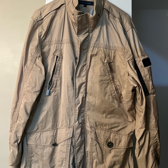 Tommy Hilfiger Other - Tommy Hilfiger Tan Military Field Jacket